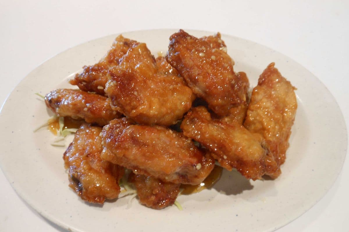 Honey Garlic Deep-fried Chicken Wings 蒜蜜炸雞中翅