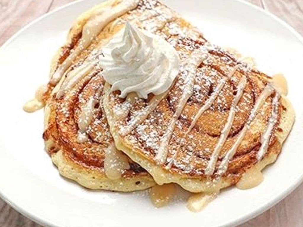 Cinnamon Swirl Pancakes