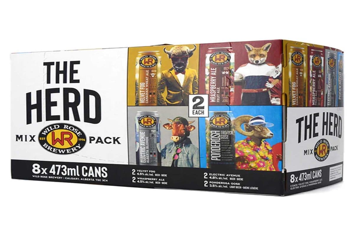 Wild Rose The Herd Mix Pack 8Cans x473ml (8 x 473ml)
