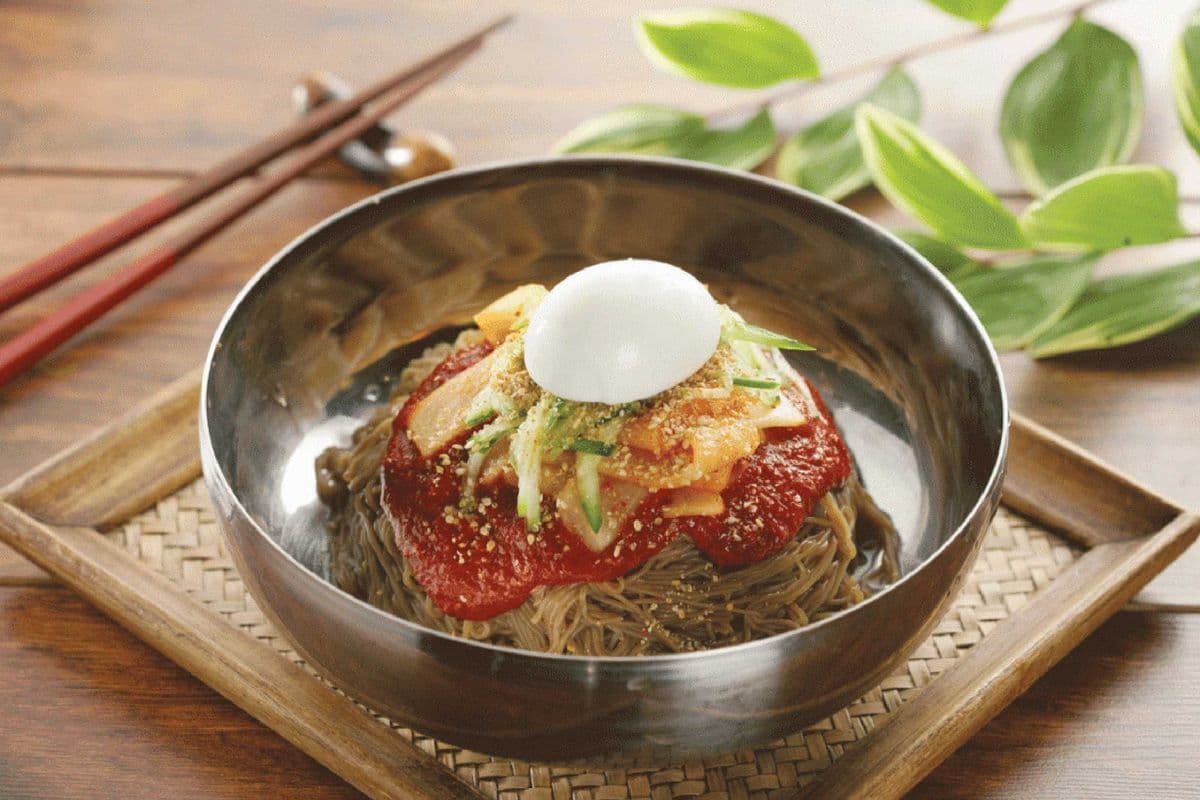 N9. Spicy Buckwheat Noodles - Bibim-Naengmyeon