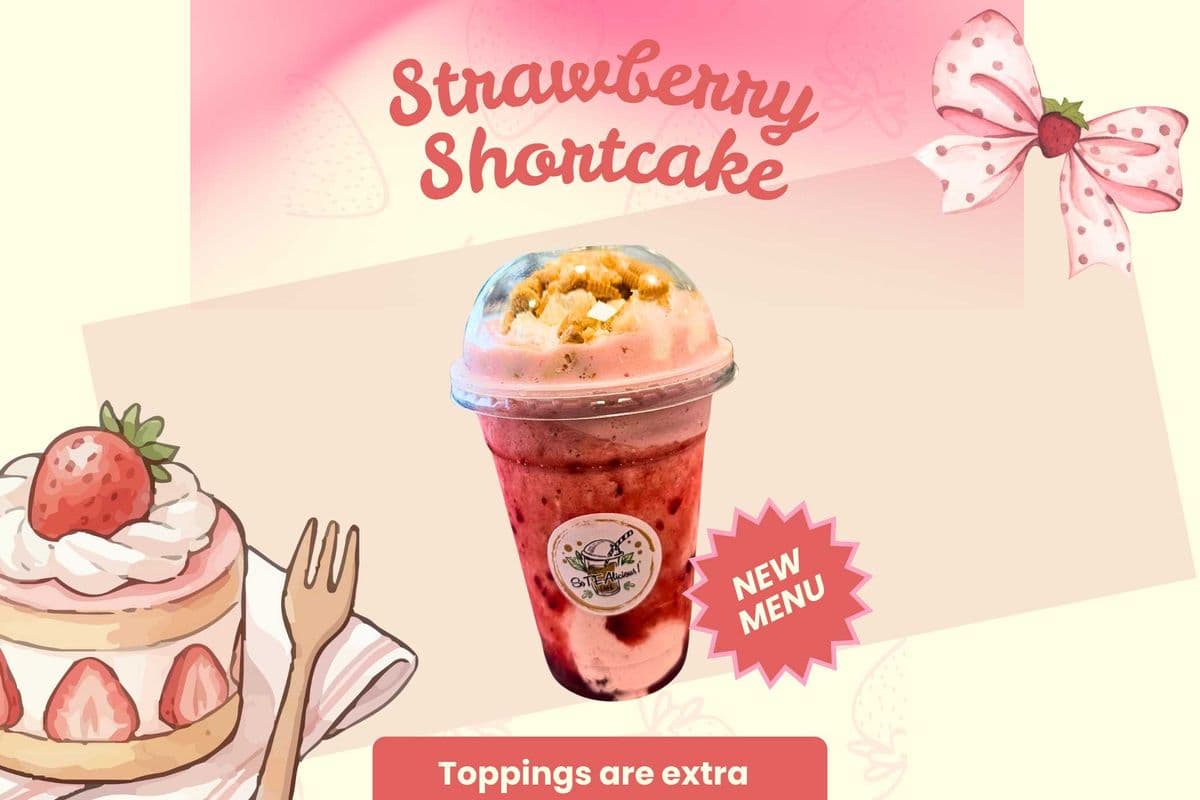 Strawberry Shortcake Slushy (700ml)