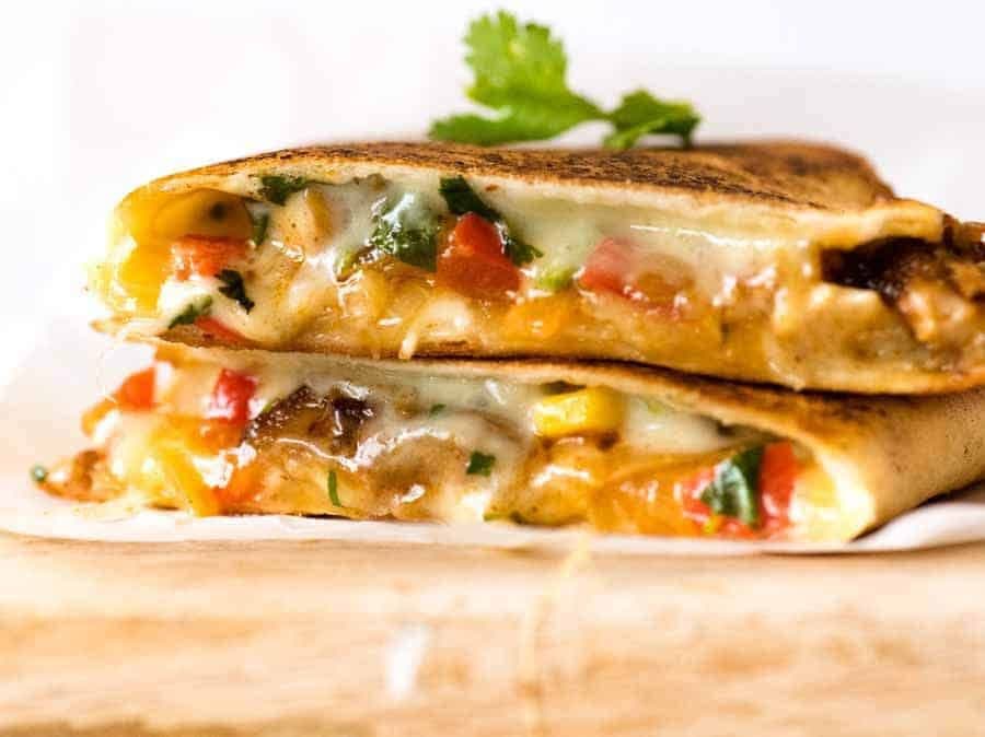 Quésadilla végétarienne / Vegetarian Quesadilla