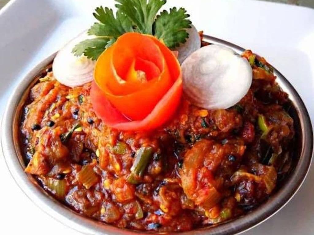 Baingan Bharta â Mashed Roasted Eggplant