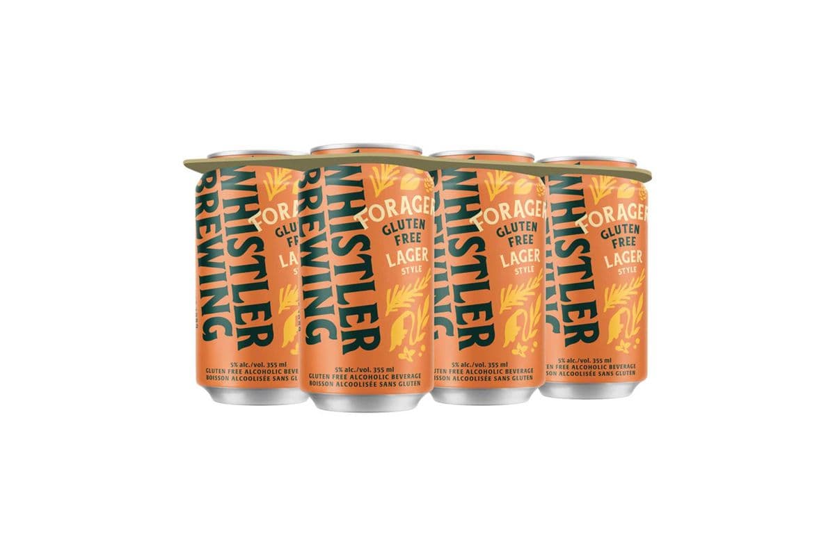 Whistler Forager Gluten Free Lager (6 Cans) (6 x 355ml)