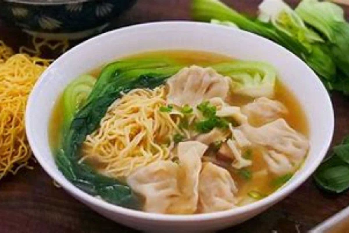 Chicken Wonton Noodle Soup