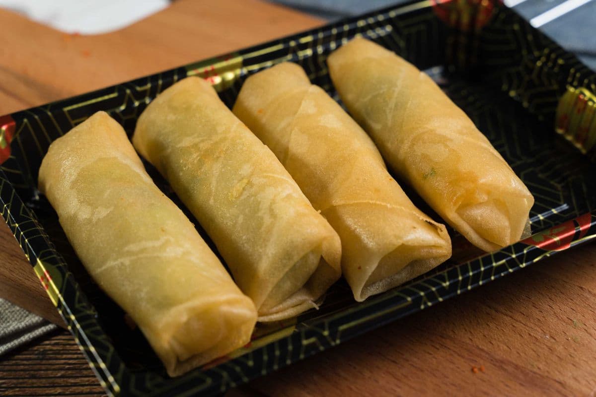 Vegetable Spring Rolls (4 pcs) 素春卷