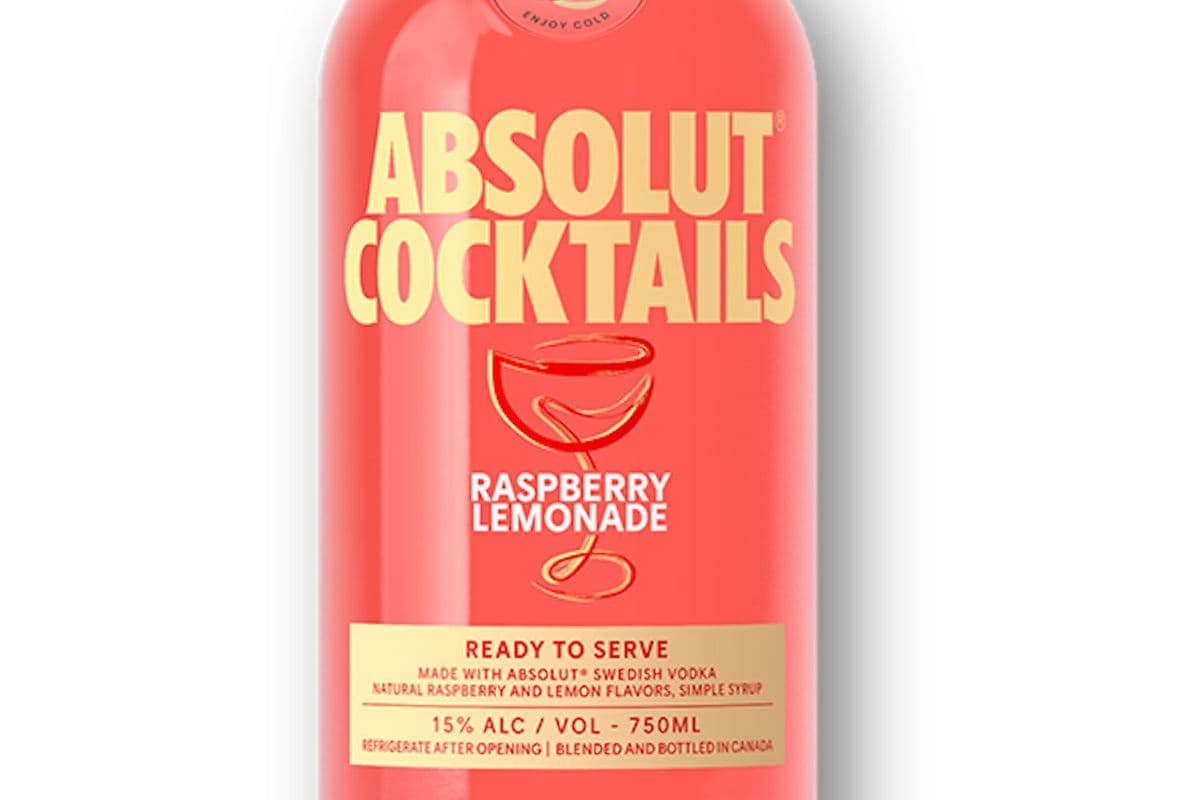 Absolut Raspberry Lemonade (1 x 750 ml)