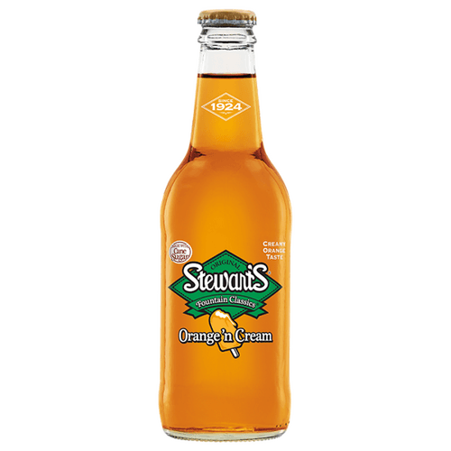 Stewart's Soda Mousse a L'Orange 355mL/ Stewart's Orange 'n Cream Soda 355ml