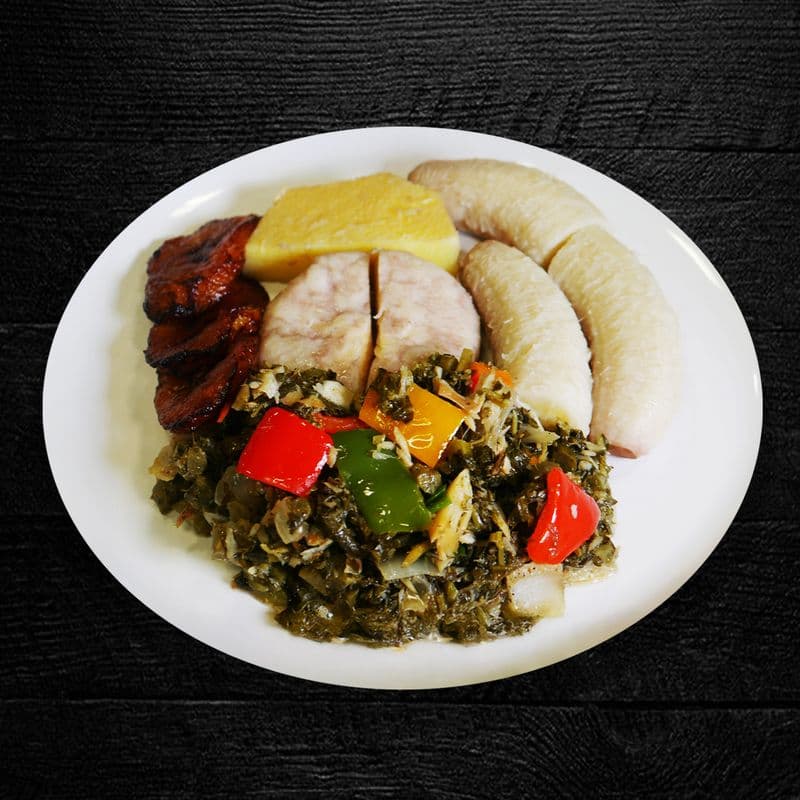 CALLALOO & SALTFISH