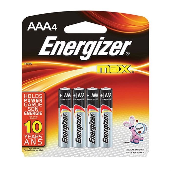 Energizer Max AAA (4pk)