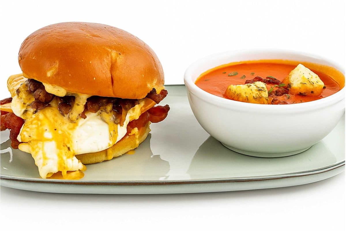 Bacon, Cheese & Free-Run Egg Sandwich