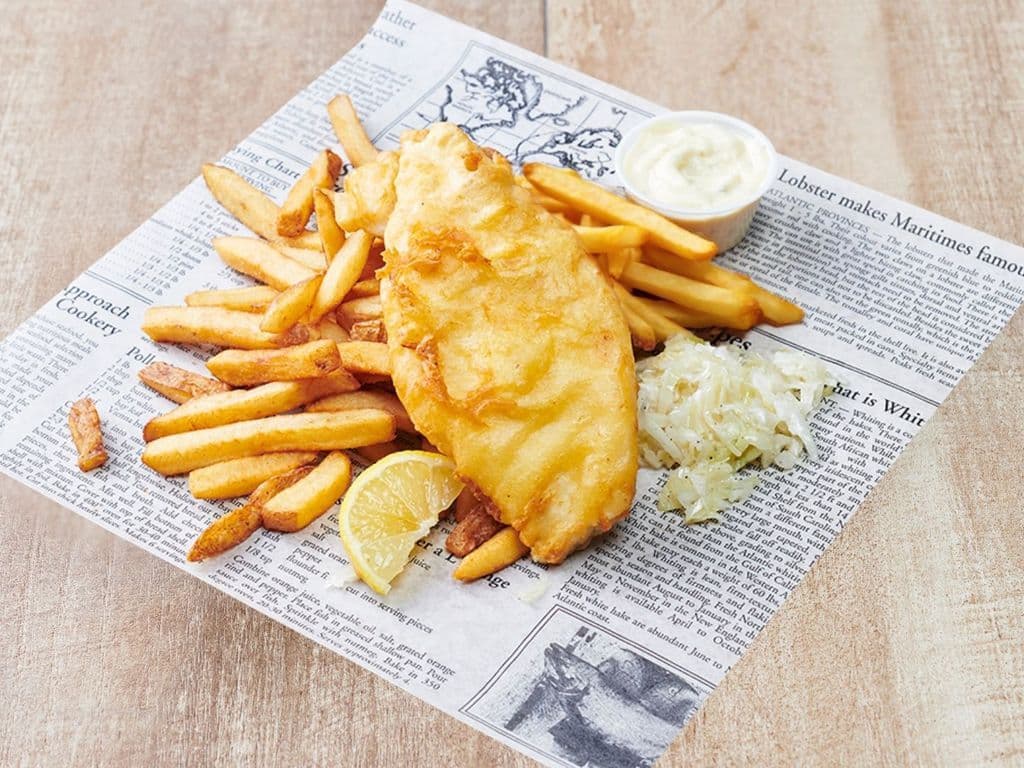 1 piece Halibut & Chips