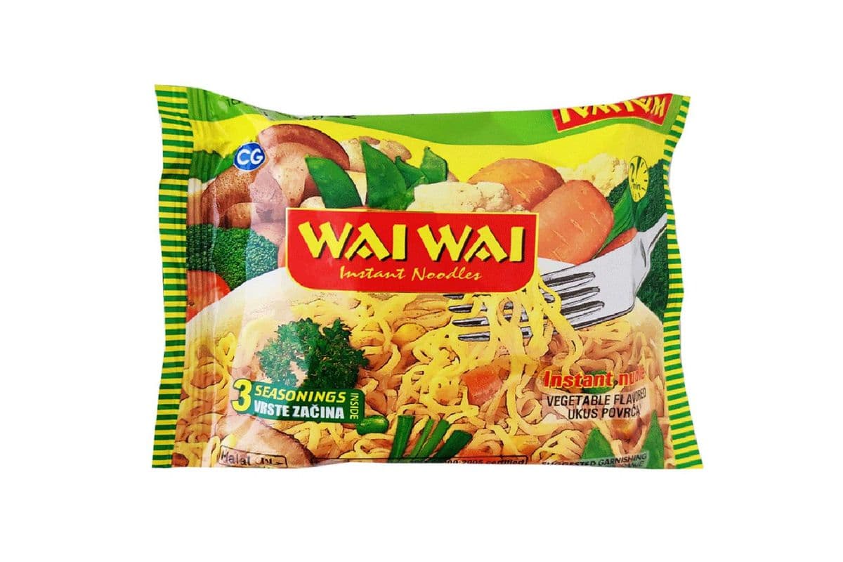 Wai Wai Vegetable Noodles (75g)