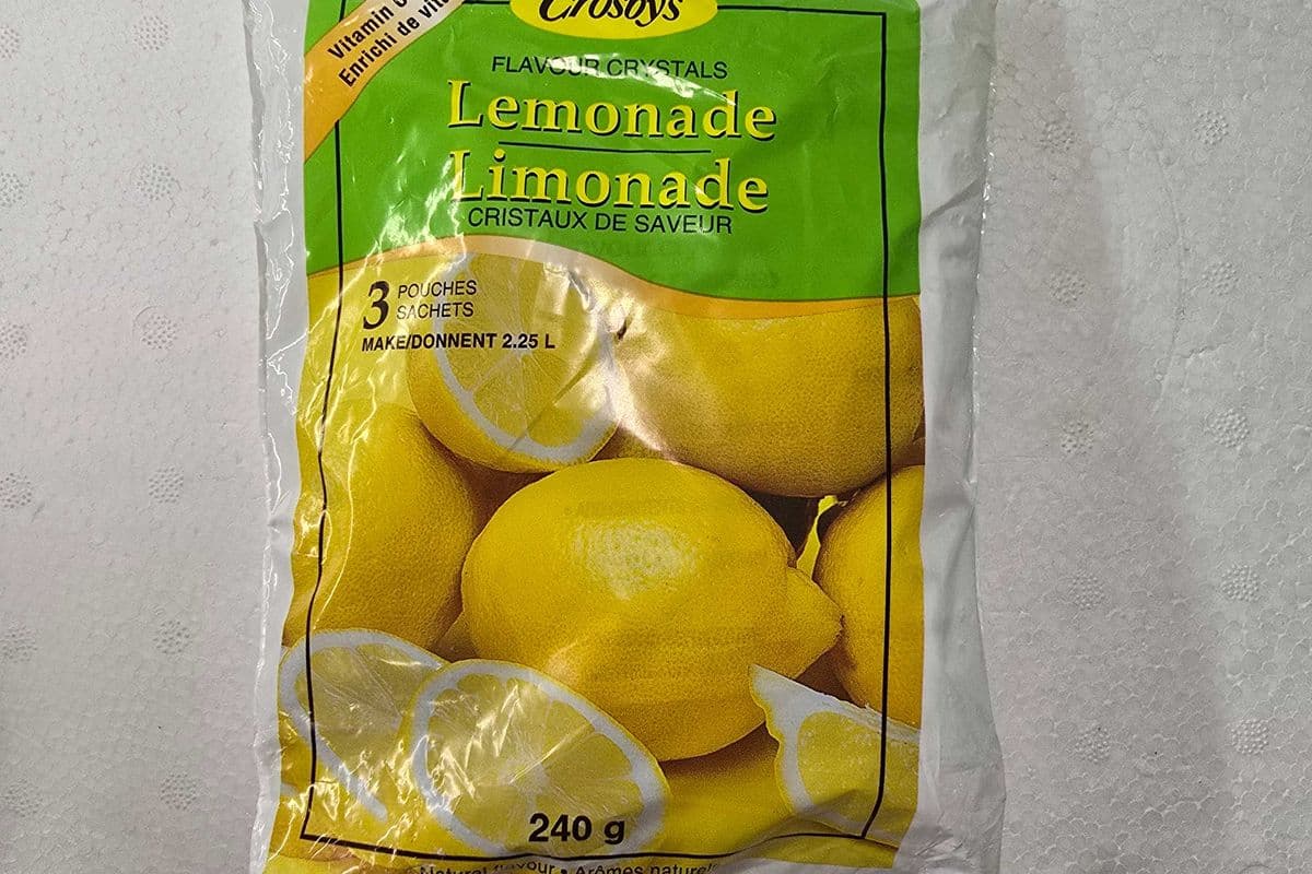 Crosby's lemonade flavour crystals 240g (240g)