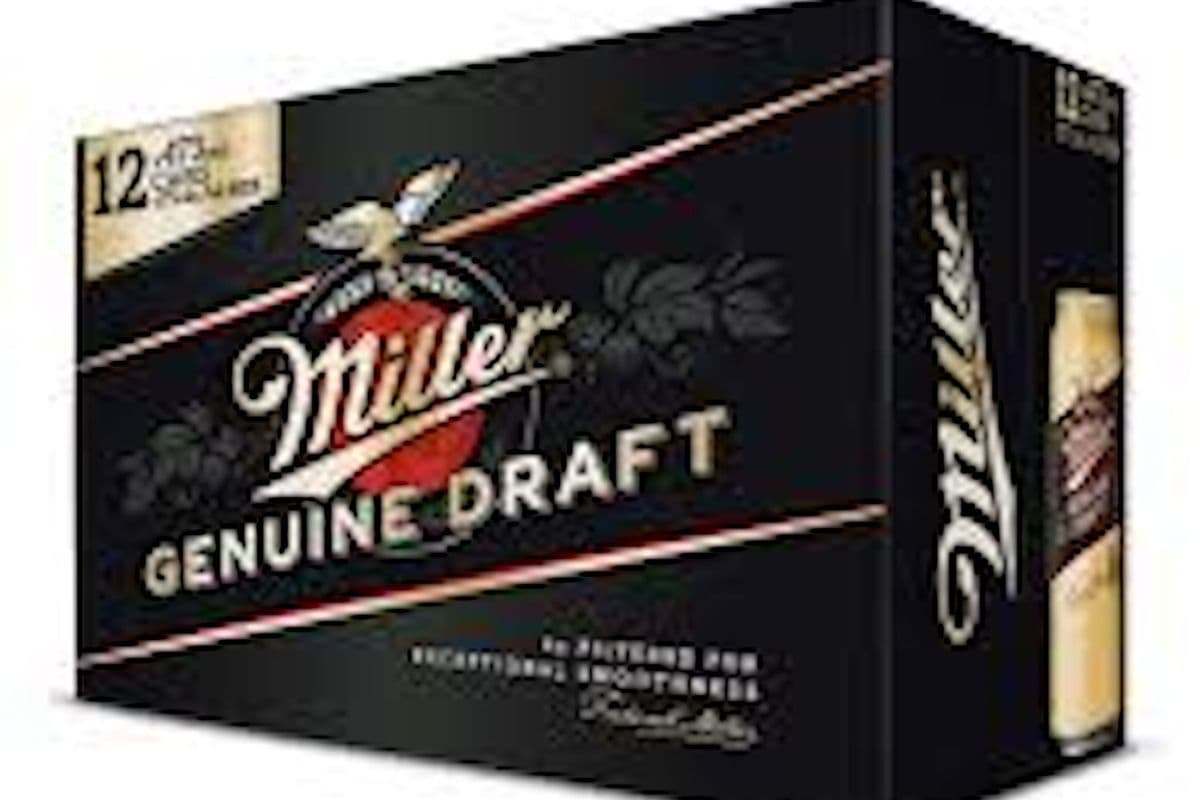 Miller Genuine Draft (12 Cans) (12 x 355)