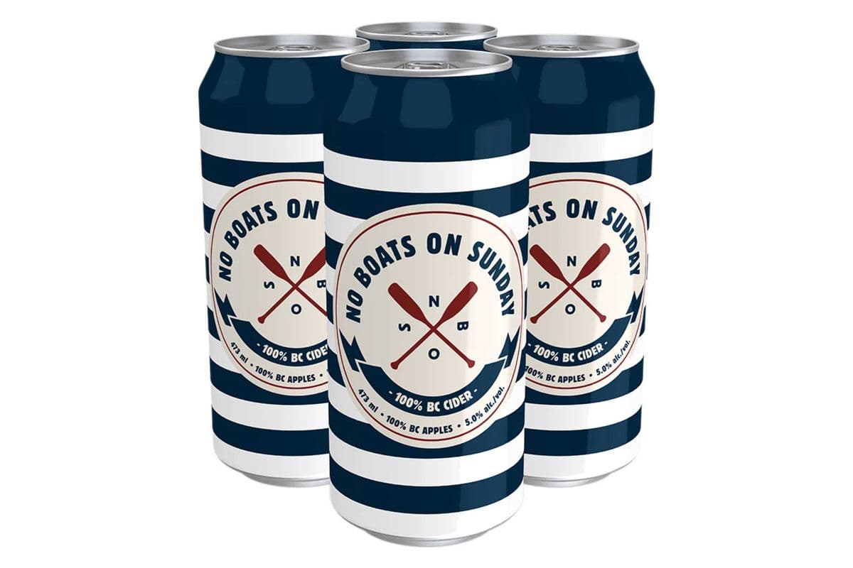 No Boats on Sunday Cider (4 x 473 ml)