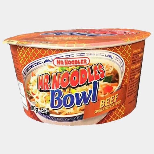 Mr. Noodles Bowl Bœuf (110g) / Mr. Noodles Bowl Beef (100g)