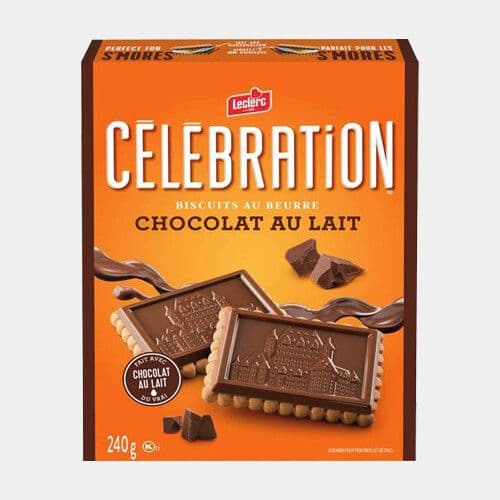 Célébration Biscuit au beurre chocolat au lait (240g) / Celebration Milk Chocolate Butter Cookie (240g)