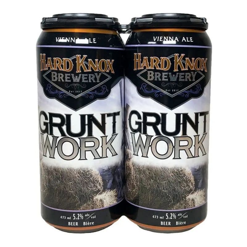 Hard Knox Grunt Work Vienna (4 x 473 ml Cans)