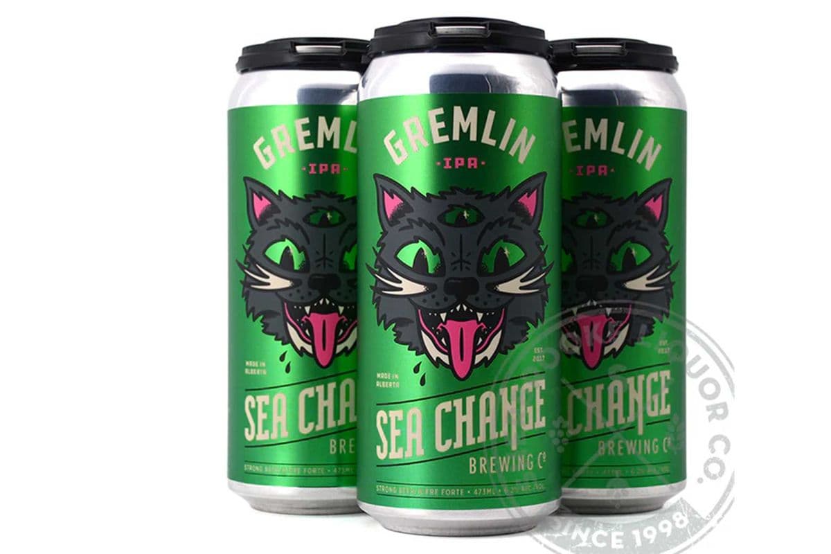 102187. SEA CHANGE GREMLIN IPA (1 x 4 Pack Cans)