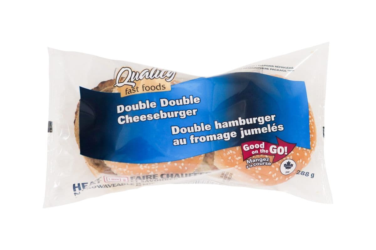 QFF Double-Double Cheeseburger (288g) - 77435