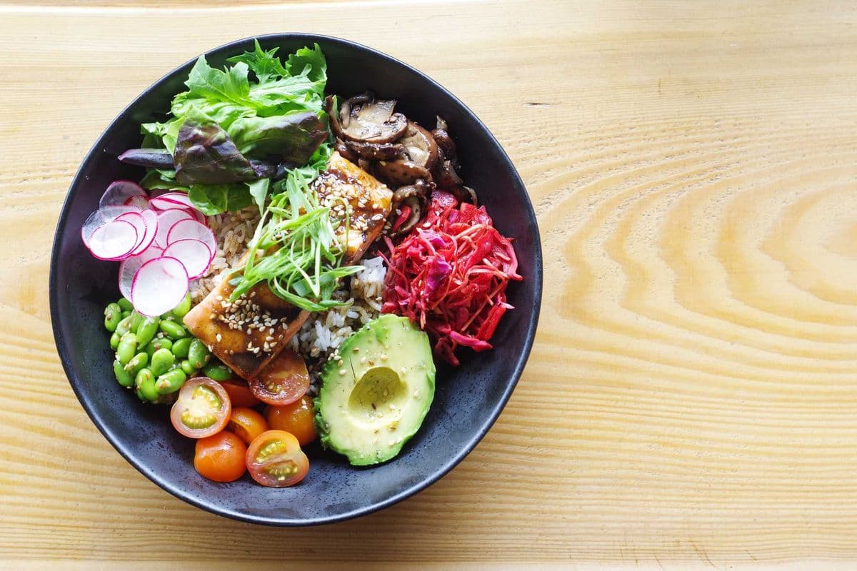 Glazed Wild Salmon Bowl