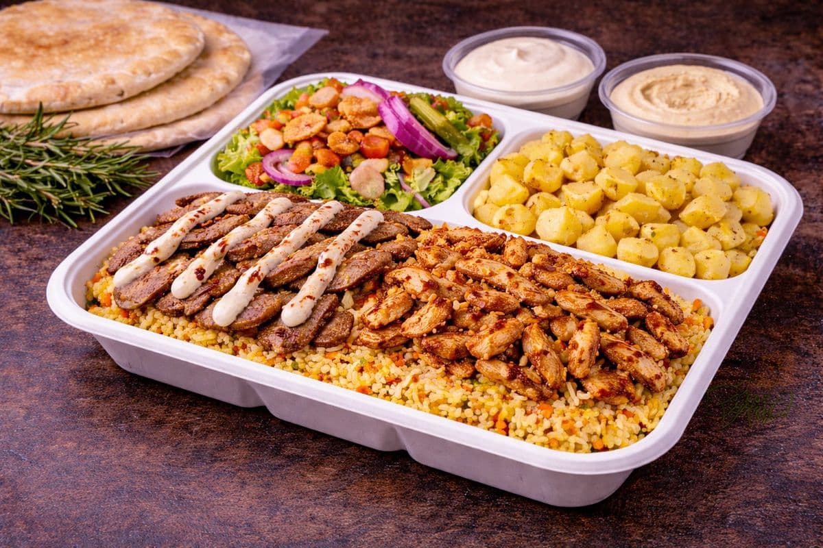 Mixed Shawarma Platter