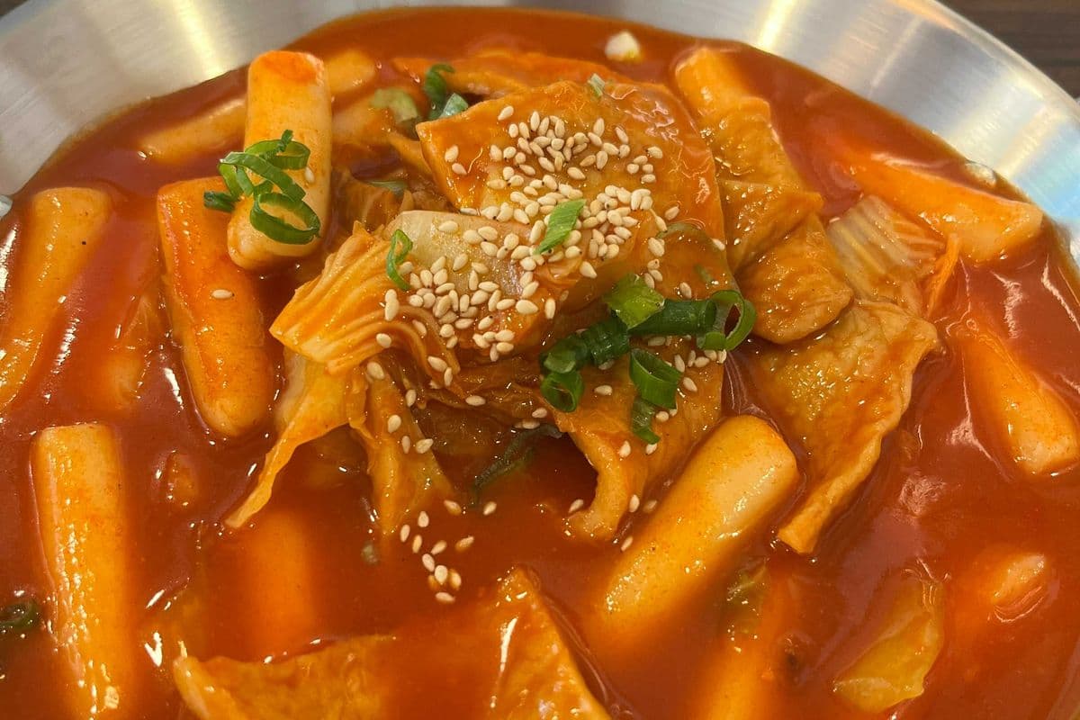 Korean Spicy Rice Cake