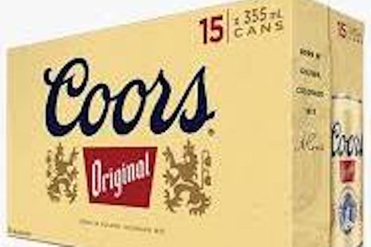 Coors Original 15 CANS Beer (15 x 355 ml Cans)