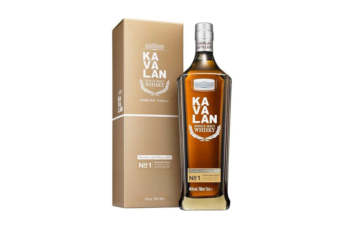 Kavalan Distillery Select No.1 Single Malt Whisky (Taiwan) (1 x 700ML)