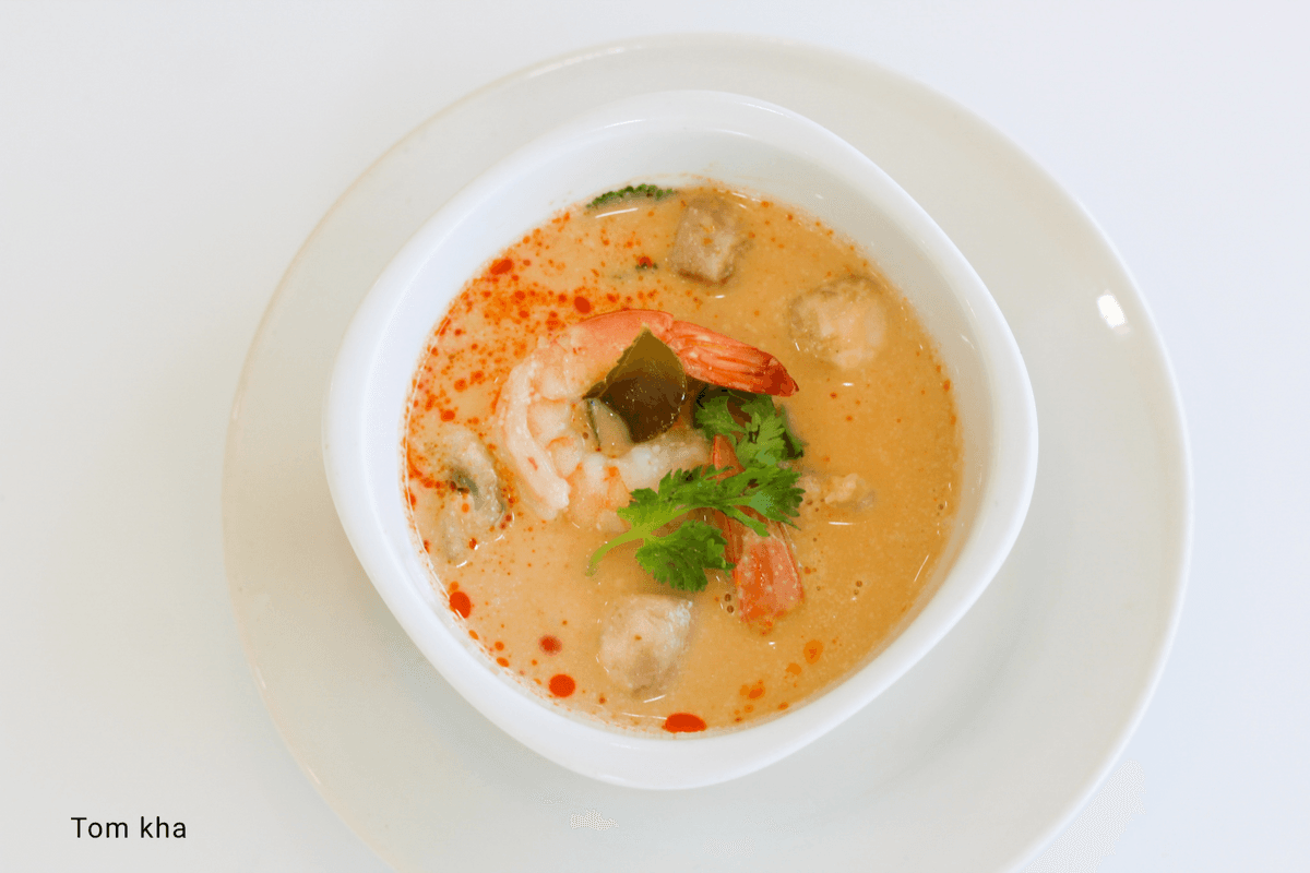 S2. Galangal in Coconut Cream Soup - Tom Kha