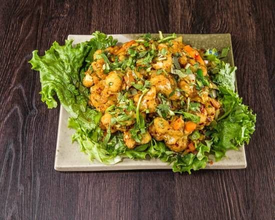 Deep-Fried Spicy Cauliflower