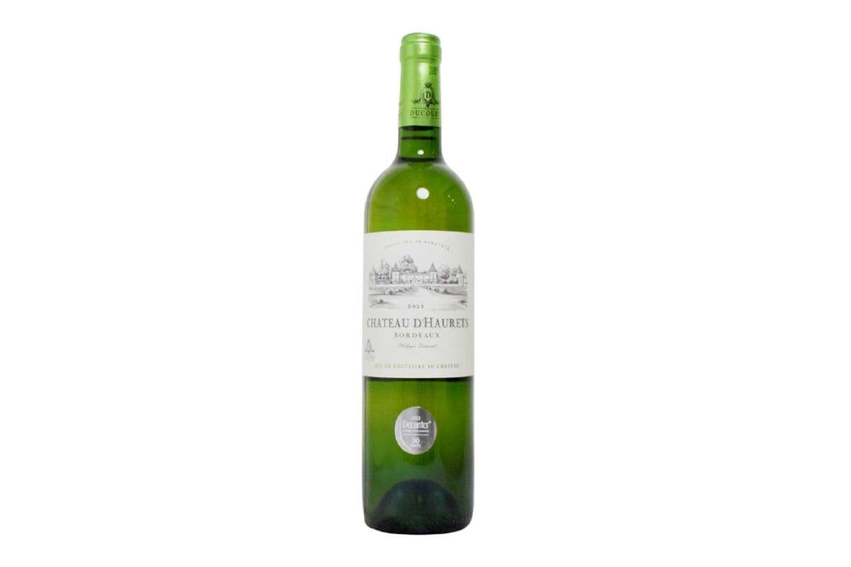 876408. CHATEAU D'HAURETS BORDEAUX SAUVIGNON BLANC (1 x 750ML)