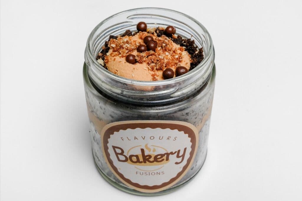 Eggless Chocolate Jar