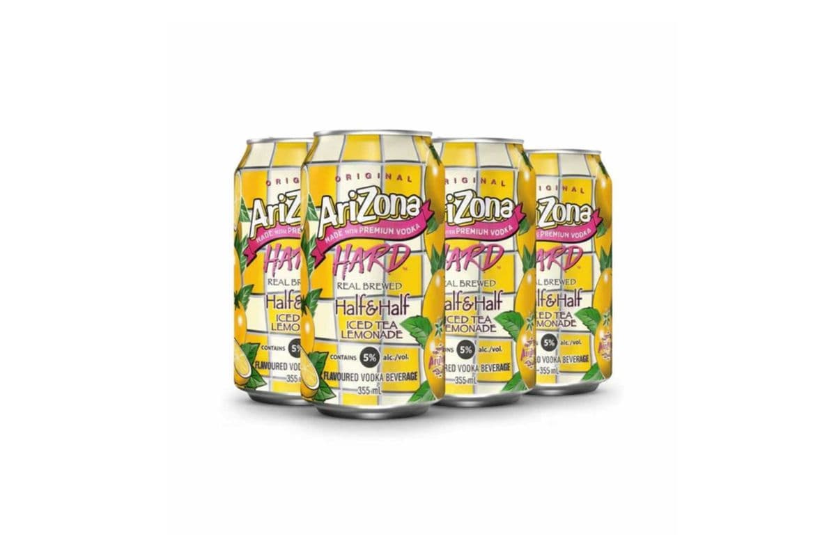 Arizona Hard Half & Half Lemonade (6 x 355 ml)