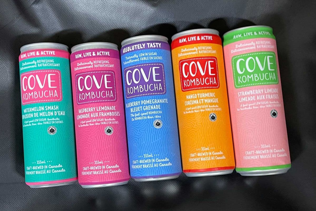 Cove Kombucha (Proudly Brewed in Nova Scotia - 330 ml)