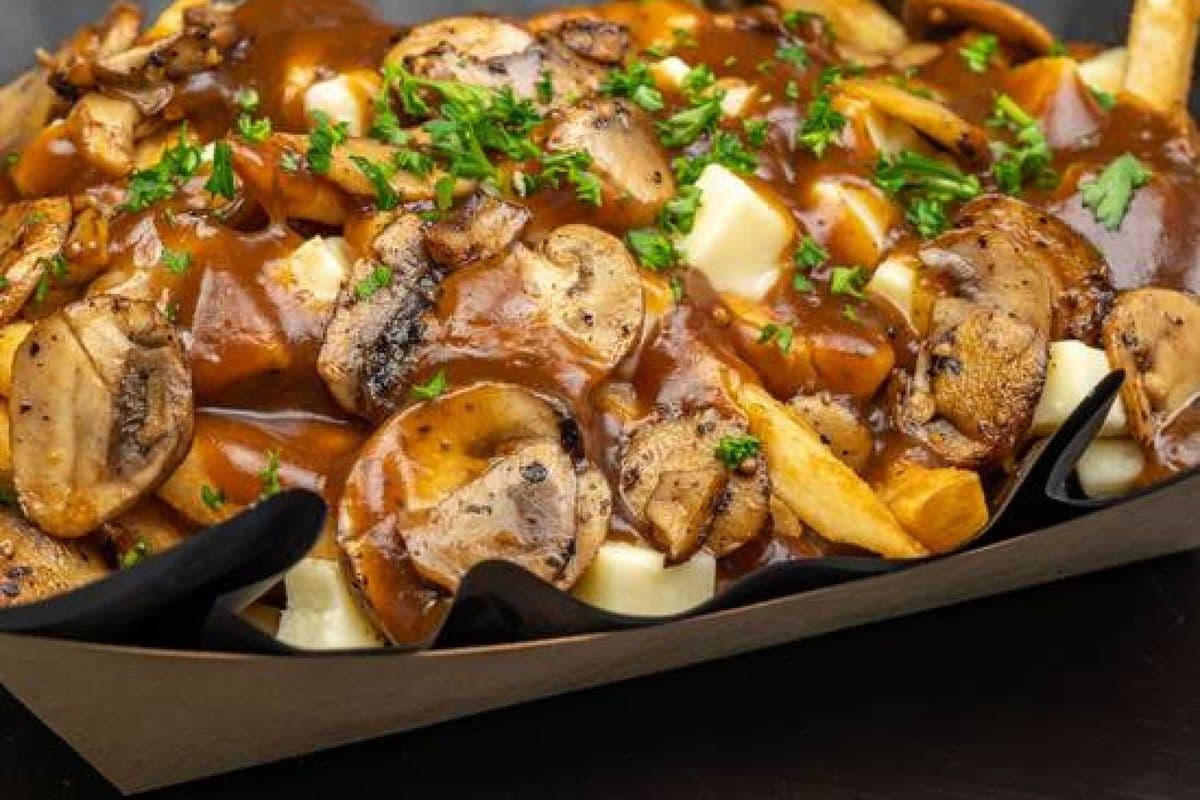 Loaded Mushroom Poutine