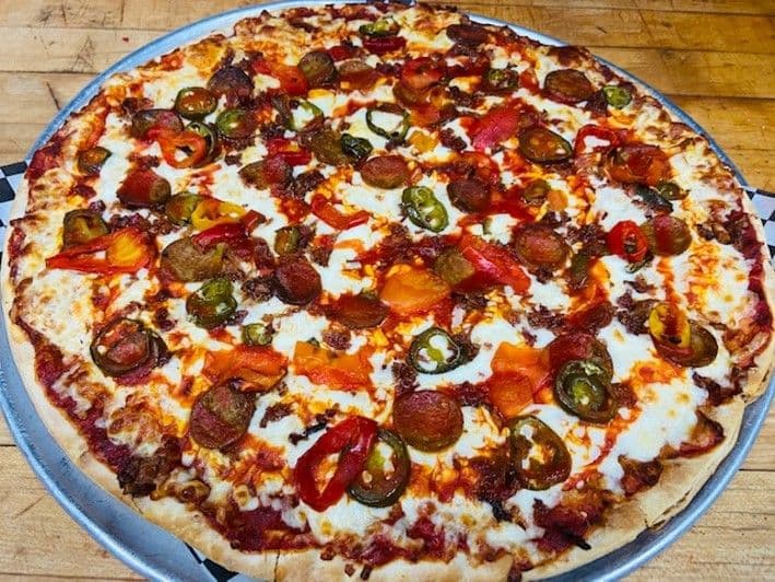 9" Small El Diablo Pizza