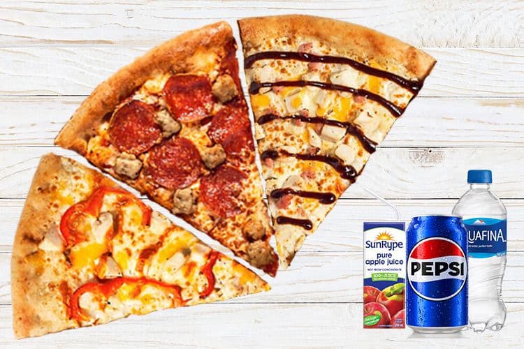 3 SLICES COMBO