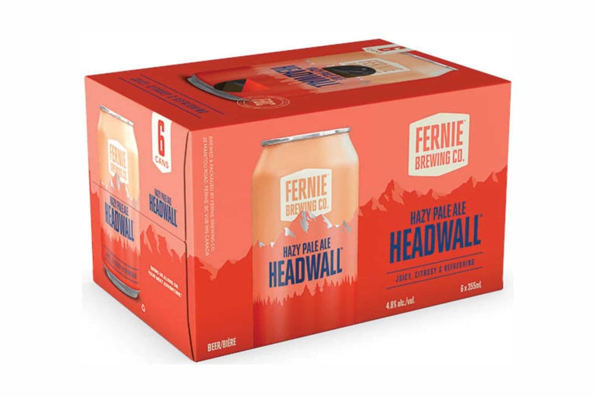 Fernie Brewing Headwall Hazy Pale Ale (6 x 355ml)