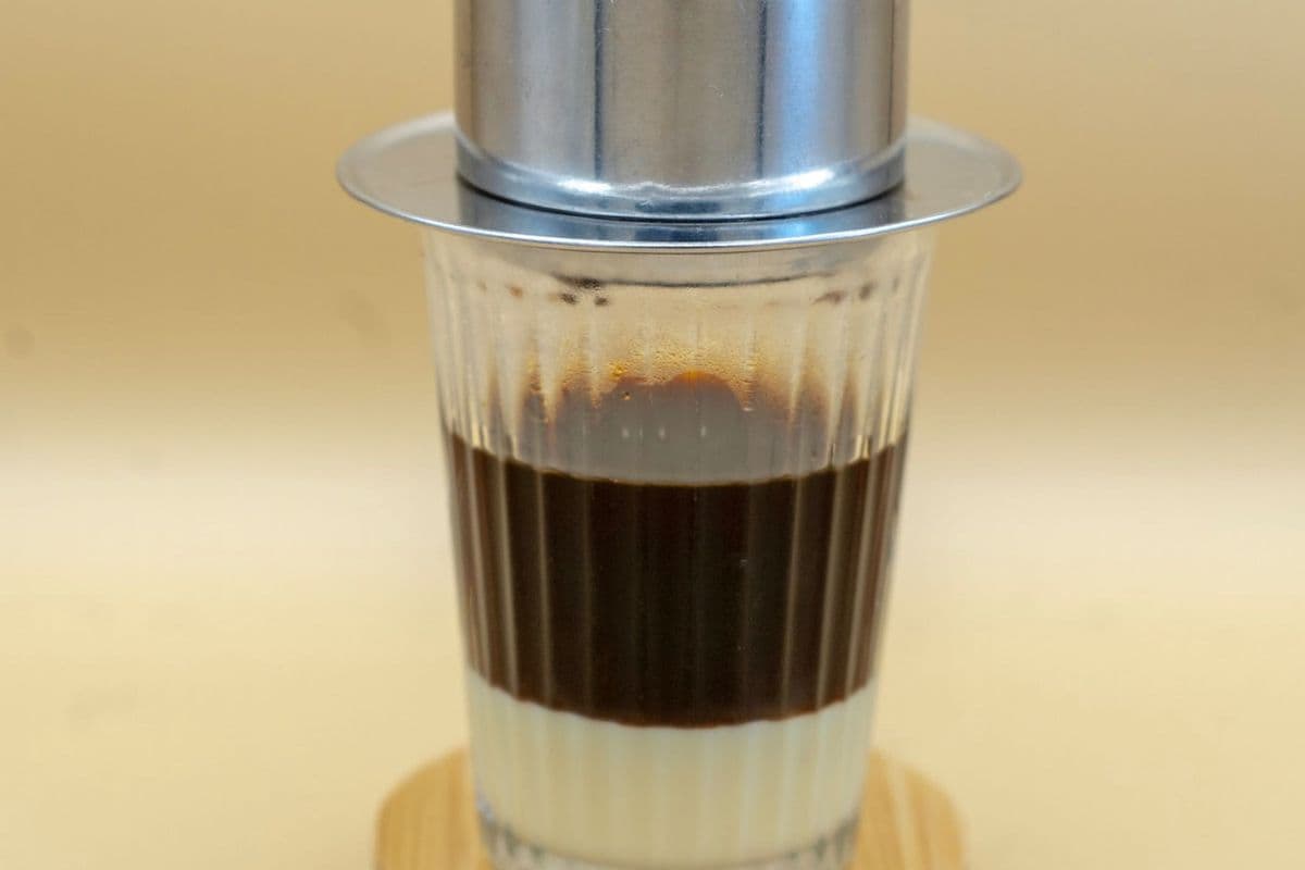 Vietnamese Coffee with Condensed Milk