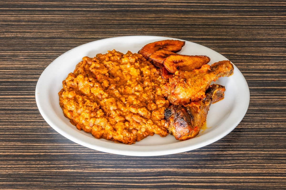 Bean Porridge and Plantain