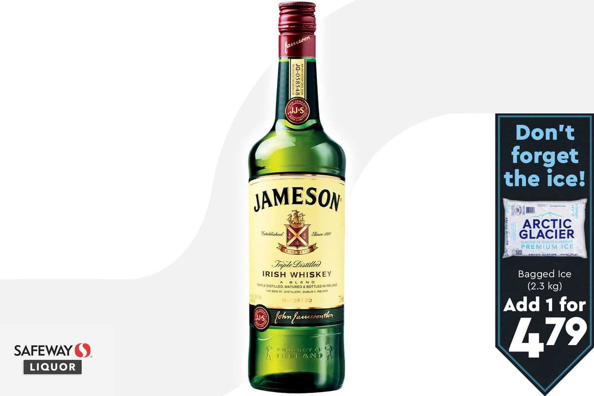 Jameson Irish Whiskey (1 x 750 ml)
