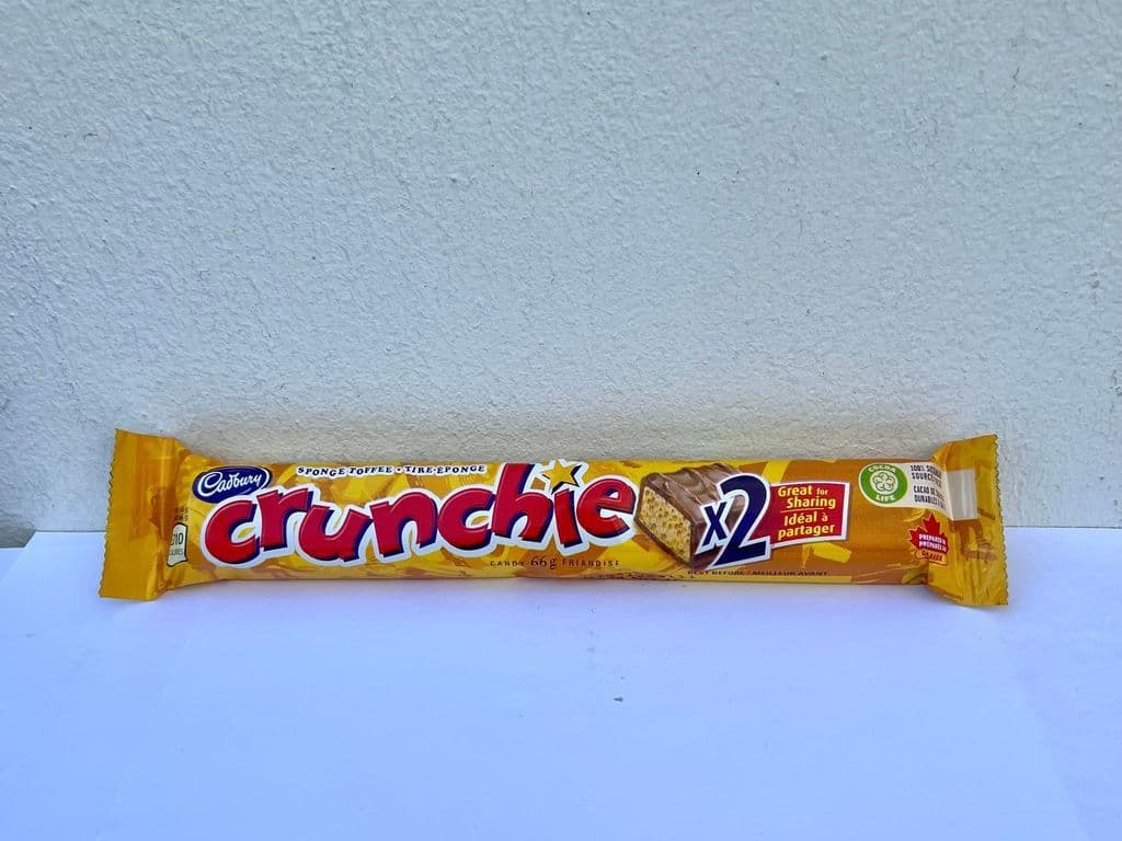 CADBURY CRUNCHIE KING SIZE CHOCOLATE BAR 66G