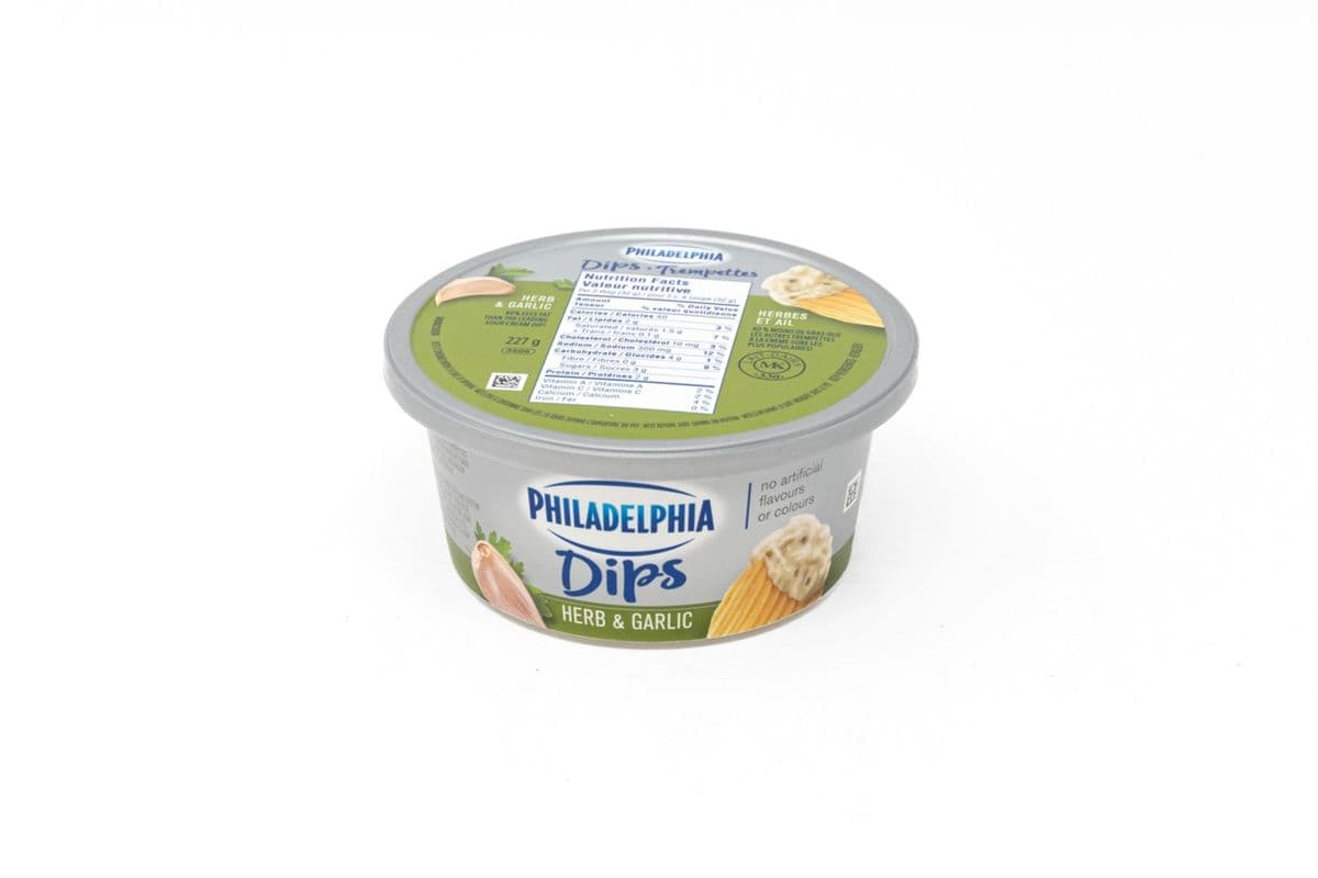 Philadelphia Herb and Garlic Dips (227 g)