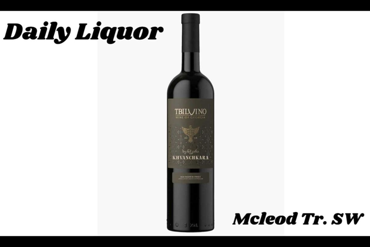 TBILVINO KHVANCHKARA MEDIUM SWEET RED (1 x 750ML)