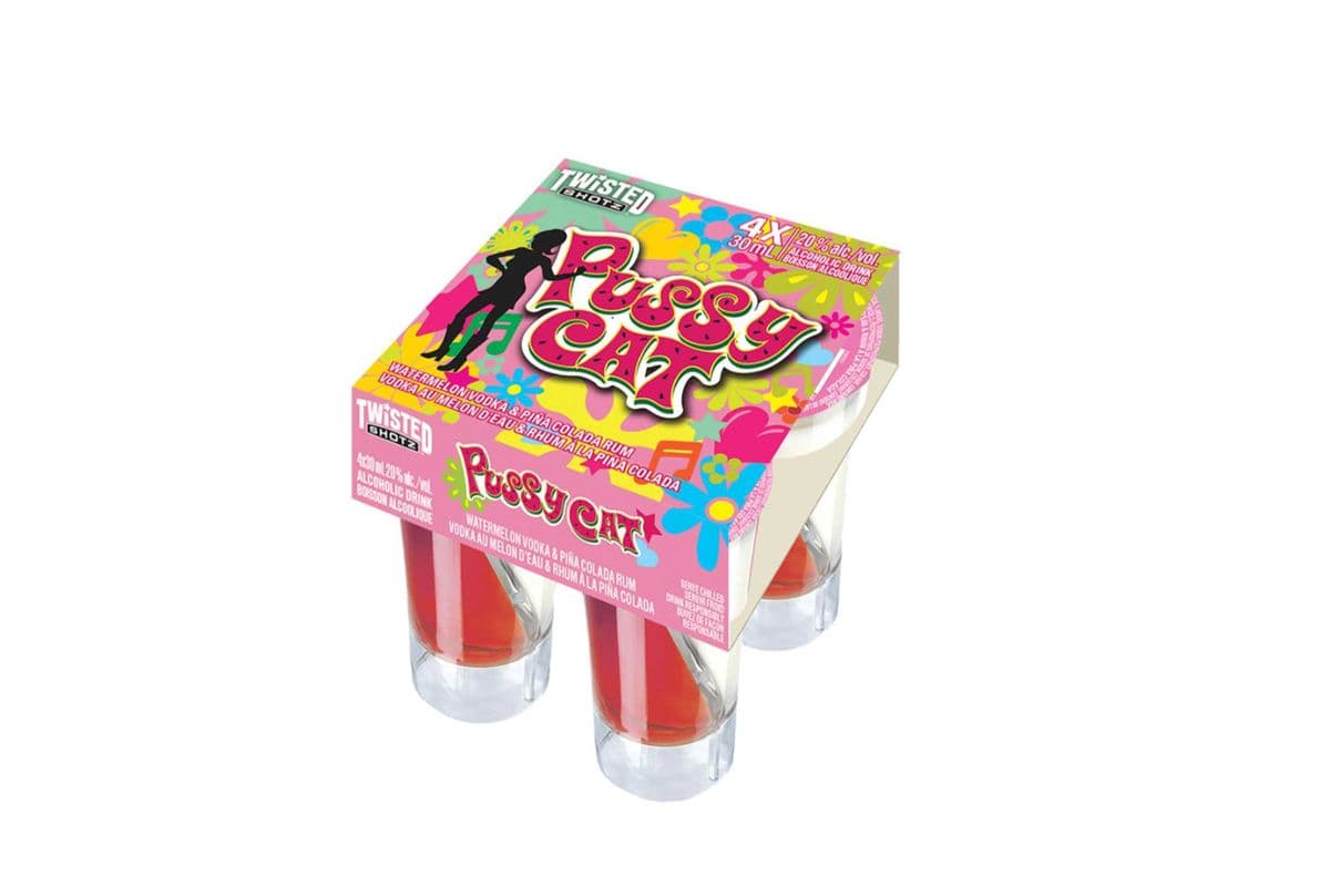 Twisted Shot PussyCat 4x 30 ML (4 x 30 ML)