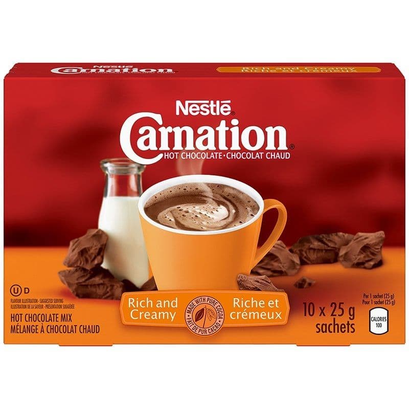 Carnation Hot Chocolate (10 ct, 25 g)