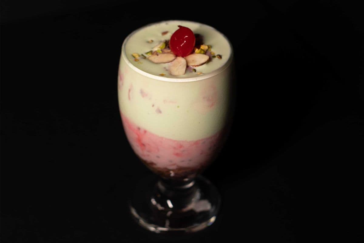 Rose Royal Kulfi Ice cream Falooda