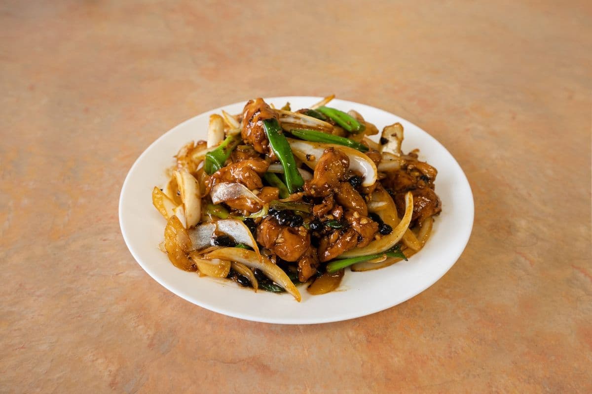 38. Chicken with Black Bean Sauce